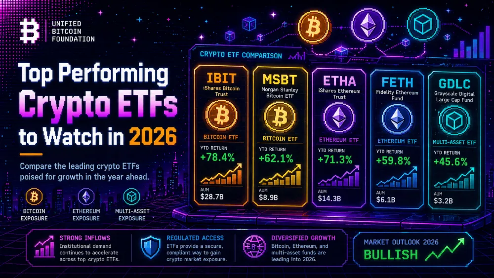 Top 5 Crypto ETFs to Watch in 2026