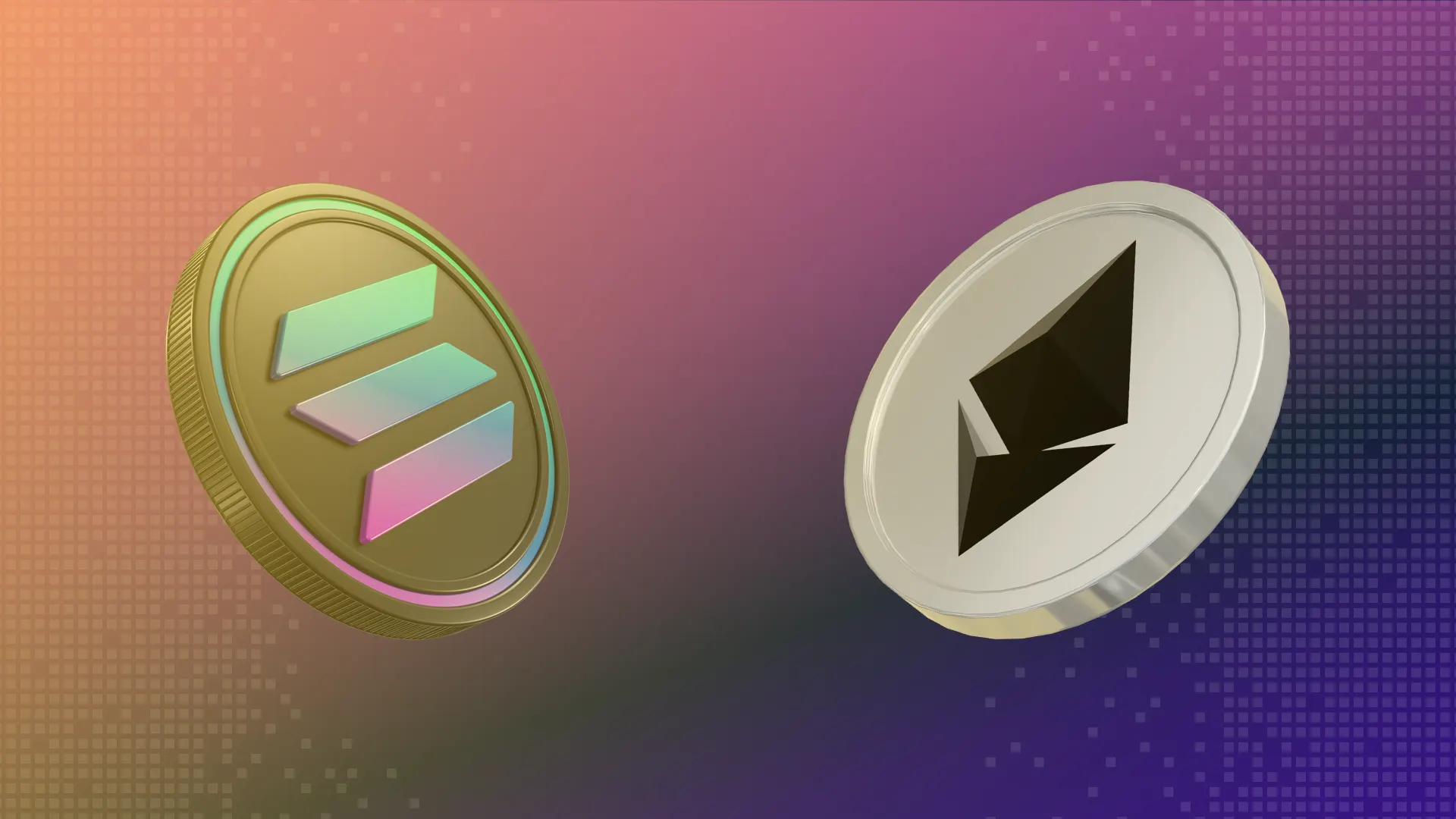 Solana Ethereum ETF product logos