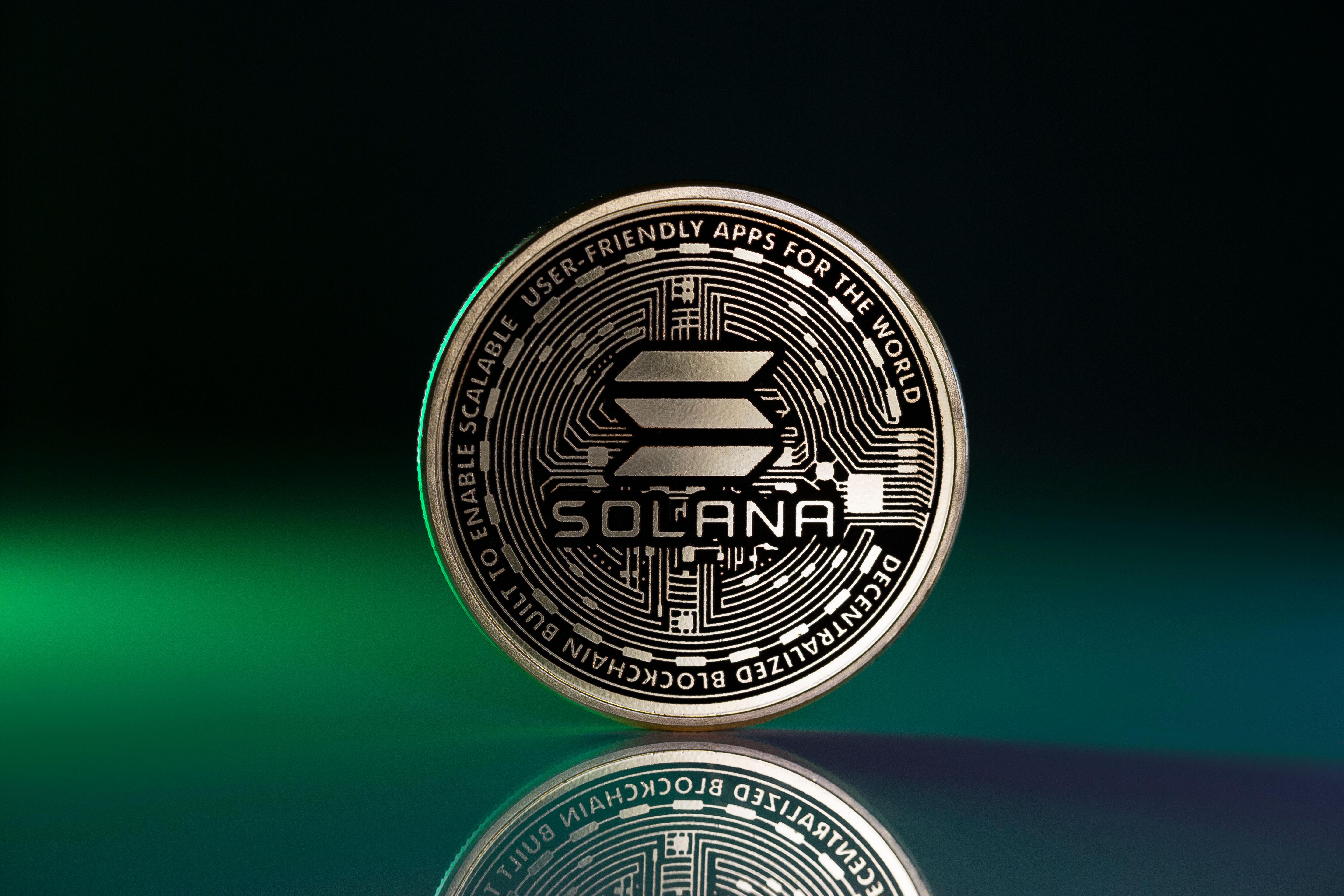 Solana blockchain logo
