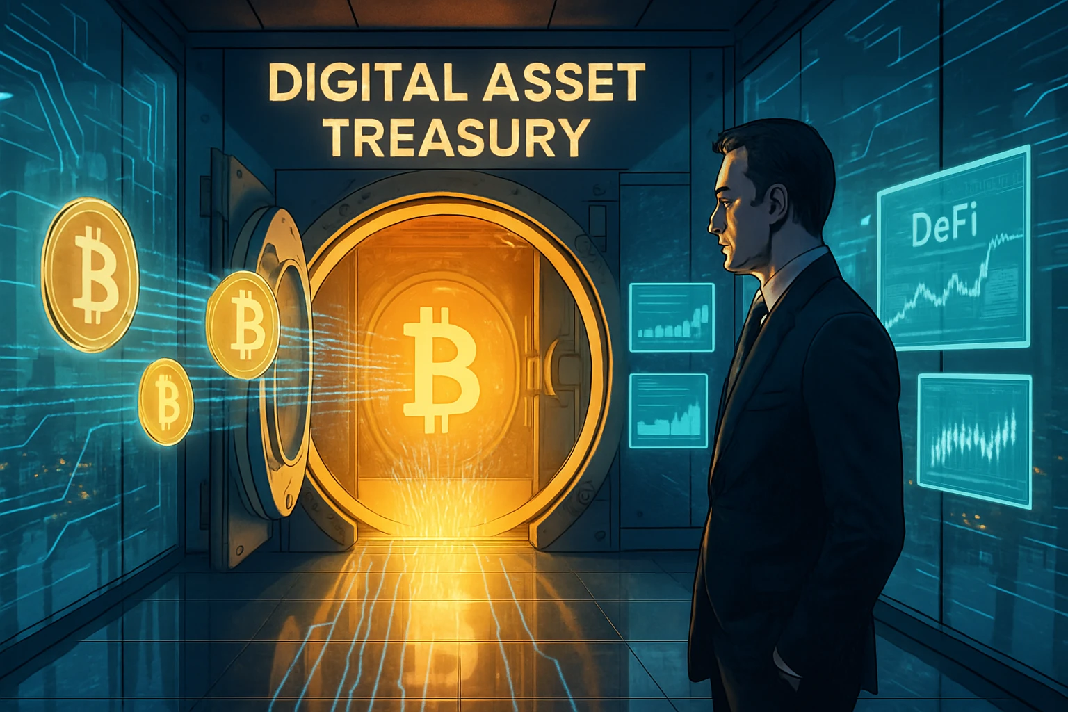 crypto ETF vs DAT NAV premium