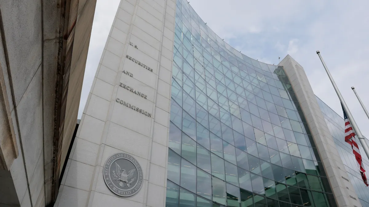 SEC logo and headquarters